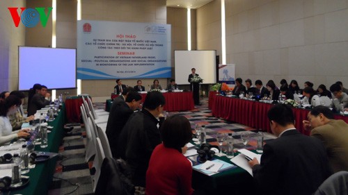 Vietnam Fatherland Front plays a bigger role in law enforcement supervision - ảnh 1